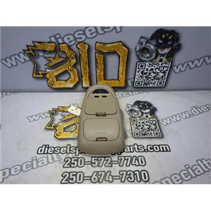 2002 2003 FORD F350 F250 XLT 4X4 7.3L OVER HEAD CONSOLE 826379 OEM TAN COLOR