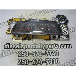 2002 2003 FORD F350 F250 XLT 4X4 7.3L INSTRUMENT GAUGE CLUSTER 2C3F10849DL OEM