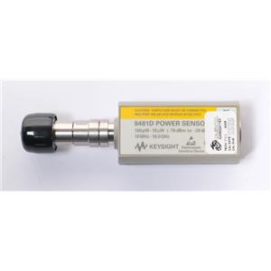 Keysight 8481D Power Sensor -70 to -20 dBm 10MHz - 18GHz