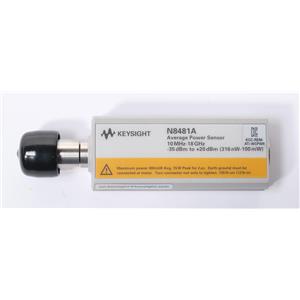 Keysight N8481A Power Sensor -35 to +20 dBm 10MHz - 18GHz
