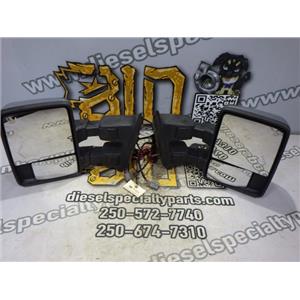 1999 2000 FORD F350 XLT 7.3 DIESEL ZF6 4X4  2008 STYLE TOW MIRROR LED SIGNAL SET