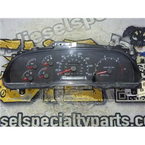 1999 2000 FORD F350 XLT 7.3 DIESEL ZF6 4X4 INSTRUMENT GAUGE CLUSTER SPEEDOMETER
