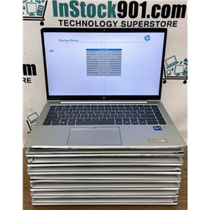 LOT 8 HP EliteBook 840 G8 14'' FHD i7-11 3.0GHz NO RAM NO SSD BAD CHASSIS PARTS!
