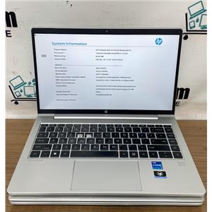 LOT 2 HP ProBook 440 G9 14''FHD i5-1235U 2.5GHz 8gb RAM NO SSD READ!