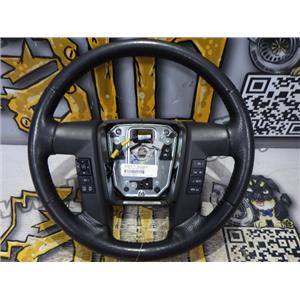 2013 2014 FORD F150 XLT 3.5 ECOBOOST AUTO 4X4 STEERING WHEEL LEATHER WRAPPED