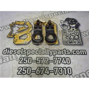 2000 2001 FORD F350 XLT EXT CAB 7.3 DIESEL ZF6 2WD TOW HOOKS ( BLACK ) SET OF 2
