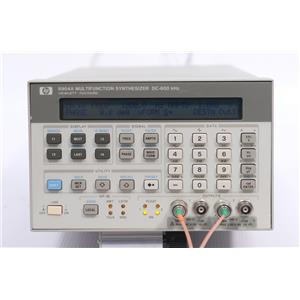 HP 8904A DC 600kHz Multifunction Synthesizer / Generator OPT 002 006 H19