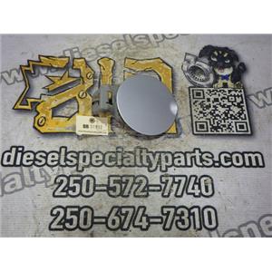 2000 2001 FORD F350 XLT EXT CAB 7.3 DIESEL ZF6 2WD FUEL DOOR SILVER OEM