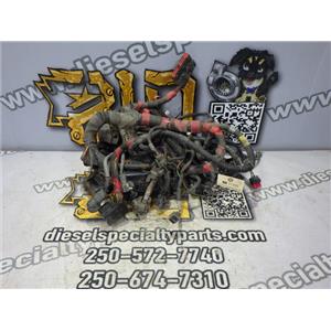 2000 2001 FORD F350 XLT EXT CAB 7.3 DIESEL ZF6 2WD MANUAL ENGINE BAY HARNESS OEM