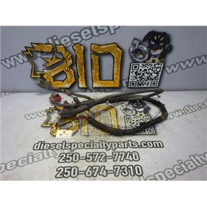 2000 2001 FORD F350 XLT EXT CAB 7.3 DIESEL ZF6 2WD POSITIVE BATTERY CABLE WIRE