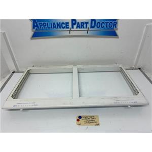 Whirlpool Refrigerator W10329866 W10326469N Crisper Frame w/ Center Rail Used