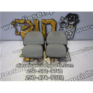 2009 2010 CHEVROLET AVEO 5 1.6L AUTO HEADRESTS SET GRAY OEM