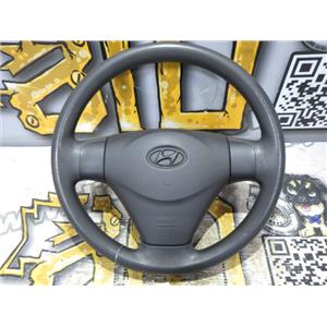 2008 2009 HYUNDAI ACCENT GLS 1.6L MANUAL FWD OEM STEER WHEEL HORN 6/10 GRAY