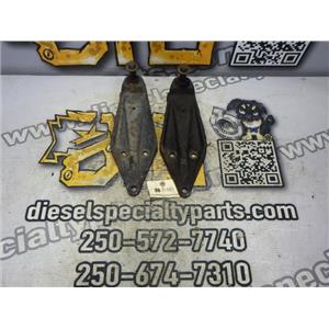 1999 2000 FORD F350 XLT 7.3 DIESEL ZF6 4X4 UPPER FRONT SHOCK MOUNT BRACKETS-SET