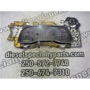 1998 1999 DODGE 3500 5.9 24 VALVE DIESEL NV4500 4X4 INSTRUMENT GAUGE CLUSTER KMH