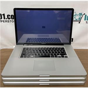 LOT 3 AS-IS A1297 Apple MacBook Pro 17'' i5 2.2GHz 8gb RAM NO HDD PLEASE READ!