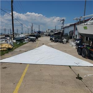 RF Jib by Banks Sails w Luff 38-3 from Boaters' Resale Shop of TX 2605 0908.91