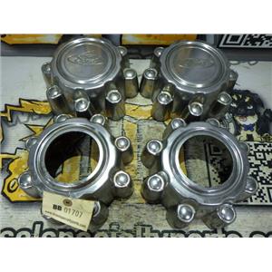 2003 2004 FORD F350 LARIAT 6.0 DIESEL AUTO 4X4 CHROME HUB CAP CENTRE CAPS SET 4