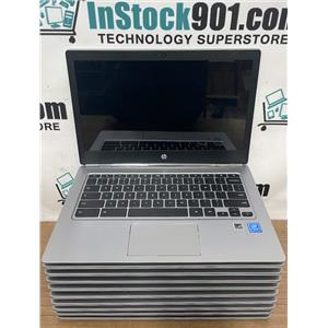 LOT 10 HP Chromebook 13 G7 Intel Pentium 1.5GHz NO POWER FORS PARTS READ!