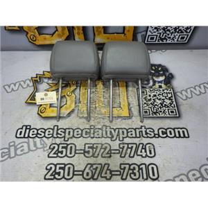 2003 2004 FORD F350 LARIAT 6.0 DIESEL AUTO 4X4 REAR HEADREST SET PAIR 2 LEATHER