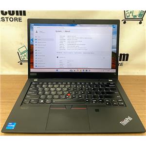 Lenovo ThinkPad T14 Gen 2i 14 1080p Iris Xe i5-1135G7 2.40GHz 8gb RAM 256gb SSD