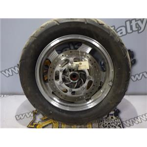 1999 2000 KAWASAKI VULCAN NOMAD TOURING 1500CC OEM FRONT WHEEL / ROTOR / TIRE16"