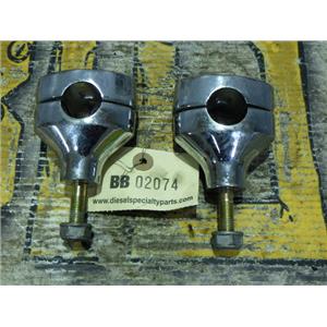 1999 2000 KAWASAKI VULCAN NOMAD TOURING 1500CC OEM HANDLE BAR RISERS MOUNTS (2)
