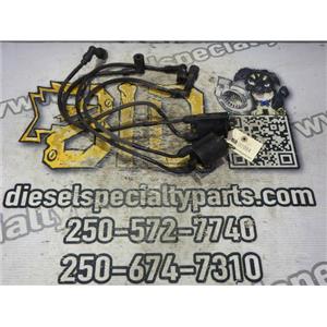1999 2000 KAWASAKI VULCAN NOMAD TOURING 1500CC IGNITION COILS W PLUG WIRES (2)