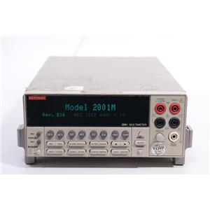 Keithley 2001 7.5 Digit 71/2 Digit Multimeter DMM AS-IS