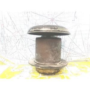 Boaters' Resale Shop of TX 2606 5501.01 VINTAGE 4" BRONZE MUSHROOM VENT ASSEMBLY