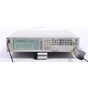 Agilent N5181A MXG RF Analog Signal Generator 100kHz to 6GHz OPT 1EQ ALB UNT UNU