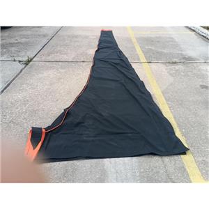 Boaters' Resale Shop of TX 2605 2305.14 BLACK MAINSAIL 4'-6" x 16' BOOM COVER