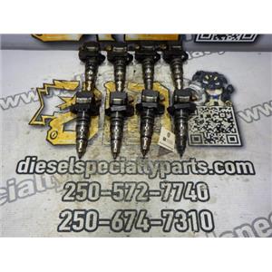 2000 2001 FORD F250 F350 7.3 XLT AUTO RWD CORE FUEL INJECTORS INJECTOR SET (8)