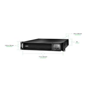 APC SRT1000RMXLA-NC Double-Conversion On-Line Smart-UPS 900W 1kVA Power Backup