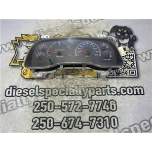 2001 2002 DODGE SLT 3500 DUALLY 5.9 24V DIESEL NV5600 4X4 INSTRUMENT CLUSTER KMH