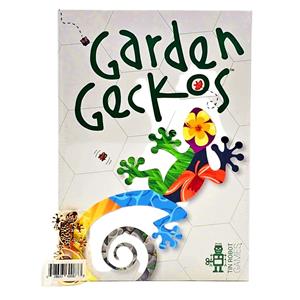 Garden Geckos + Metal Gecko Pin by Tin Robot Games - SEALED