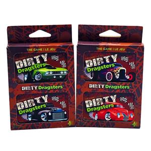 Dirty Dragsters: 4 Tin Pack! by Tin Robot Games - SEALED
