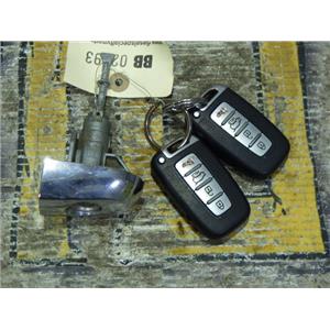 2012 2013 KIA SORENTO EX 3.5 AUTO OEM SMART KEY IGNITION FOB W/ DOOR LOCK BARREL