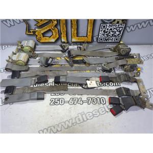 2003 2004 FORD F350 F250 XLT 6.0 DIESEL AUTO 4X4 SEAT BELT BELTS SET 6 PASSENGER