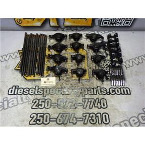 1999 2000 DODGE 3500 2500 5.9 24V DIESEL OEM ROCKER ARM W/ STANDS AND PUSH RODS
