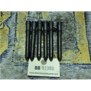1999 2000 DODGE 3500 2500 5.9 24V DIESEL OEM FUEL INJECTOR CONNECTOR TUBES (6)