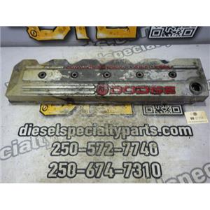 1999 2000 DODGE 3500 2500 5.9 24V DIESEL ENGINE OEM VALVE COVER 3941755