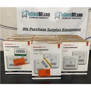 Lot 13 Honeywell Home T4 Pro Thermostat 2 Pack RTH4110U - New Open Box