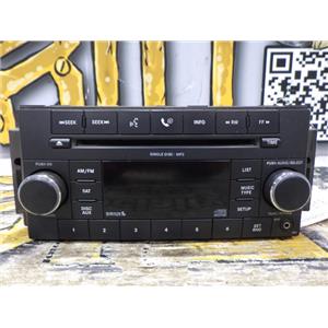 2009 2010 DODGE RAM 1500 QUAD CAB SLT 5.7 HEMI 4X4 STEREO RADIO AM FM CD PLAYER