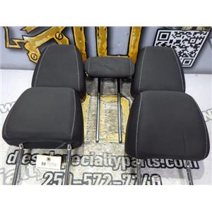 2014 2015 FORD ESCAPE XLT 1.6 L AUTO AWD HEAD RESTS SET CLOTH BLACK  5 OEM