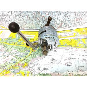 Boaters' Resale Shop of TX 2606 0605.54 MATTHEWS ENGINE CONTROL LEVER ASSEMBLY