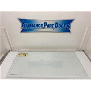 Kitchen Aid Refrigerator ww11038526 W10893770 crisper drawer cover glass used