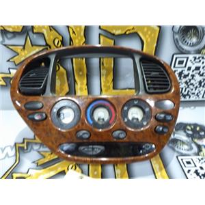 2004 2005 TOYOTA TUNDRA LIMITED 4.7 AUTO 4X4 CENTER DASH CLIMATE CONTROL TRIM