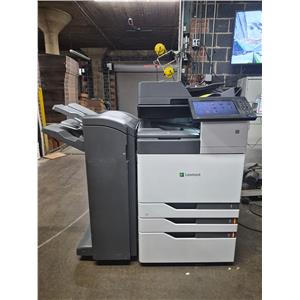 Lexmark CX923dte Color Laser AIO Printer Lightly used Works Excellent PC is 59K