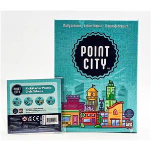 Point City + Kickstarter Promo Civic Token by AEG - SEALED